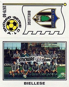 Sticker Squadra / Scudetto Biellese - Calciatori 1979-1980 n. 501 - Panini
