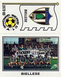 Sticker Squadra / Scudetto Biellese