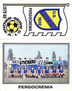 Sticker Squadra / Scudetto Pergocrema