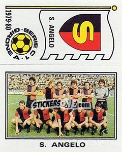 Sticker Squadra / Scudetto Sant'Angelo - Calciatori 1979-1980 - Panini