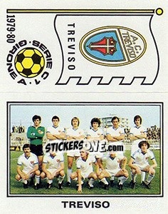 Sticker Squadra / Scudetto Trviso