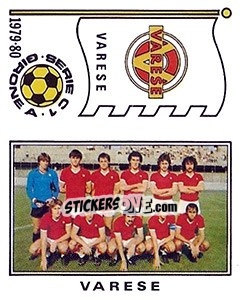 Sticker Squadra / Scudetto Varese - Calciatori 1979-1980 - Panini