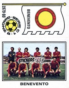 Cromo Squadra / Scudetto Benevento