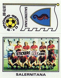 Sticker Squadra / Scudetto Salernitana - Calciatori 1979-1980 - Panini