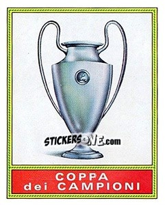 Sticker Coppa dei Campioni