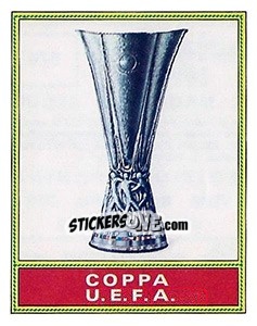 Sticker Coppa Uefa