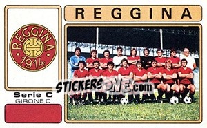 Sticker Reggina - Calciatori 1976-1977 - Panini
