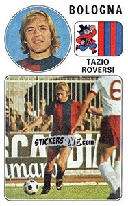 Figurina Tazio Roversi - Calciatori 1976-1977 - Panini