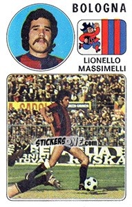 Sticker Lionello Massimelli - Calciatori 1976-1977 n. 7 - Panini