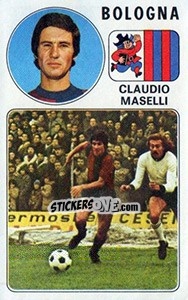 Sticker Claudio Maselli - Calciatori 1976-1977 n. 8 - Panini