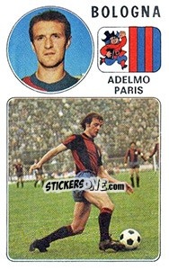Sticker Adelmo Paris - Calciatori 1976-1977 n. 15 - Panini