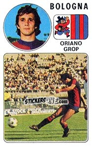 Figurina Oriano Grop - Calciatori 1976-1977 - Panini