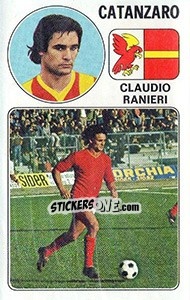 Sticker Claudio Ranieri - Calciatori 1976-1977 n. 21 - Panini