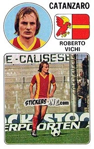 Sticker Roberto  Vichi - Calciatori 1976-1977 - Panini