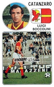 Cromo Luigi Boccolini - Calciatori 1976-1977 - Panini
