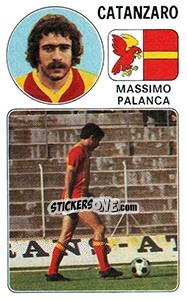 Sticker Massimo Palanca - Calciatori 1976-1977 n. 29 - Panini