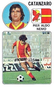 Cromo Pier Aldo Nemo - Calciatori 1976-1977 - Panini