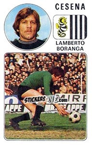 Sticker Lamberto Boranga - Calciatori 1976-1977 - Panini