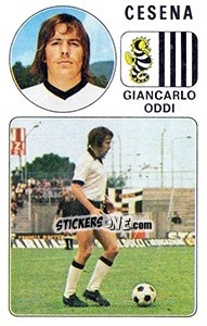 Sticker Giancarlo Oddi - Calciatori 1976-1977 n. 38 - Panini