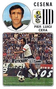 Sticker Pier Luigi Cera - Calciatori 1976-1977 n. 39 - Panini