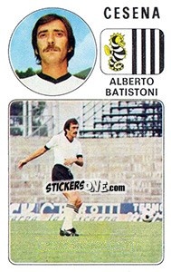 Sticker Alberto Batistoni - Calciatori 1976-1977 n. 40 - Panini