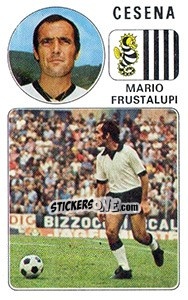 Sticker Mario Frustalupi - Calciatori 1976-1977 n. 42 - Panini
