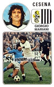 Sticker Giorgio Mariani - Calciatori 1976-1977 n. 46 - Panini