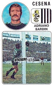 Sticker Adriano Bardin - Calciatori 1976-1977 - Panini