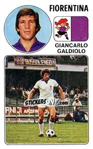 Figurina Giancarlo Galdiolo - Calciatori 1976-1977 - Panini