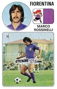 Cromo Marco Rossinelli - Calciatori 1976-1977 - Panini