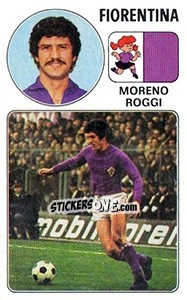 Sticker Moreno Roggi - Calciatori 1976-1977 n. 56 - Panini