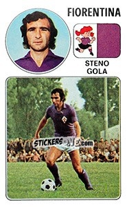 Sticker Steno Gola - Calciatori 1976-1977 n. 59 - Panini
