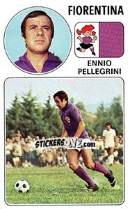 Sticker Ennio Pellegrini - Calciatori 1976-1977 n. 66 - Panini