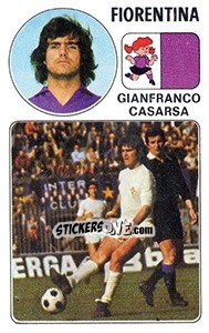 Cromo Gianfranco Casarsa - Calciatori 1976-1977 - Panini