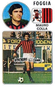 Cromo Mauro Colla - Calciatori 1976-1977 - Panini
