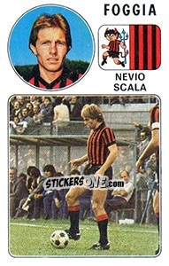 Sticker Nevio Scala - Calciatori 1976-1977 n. 75 - Panini