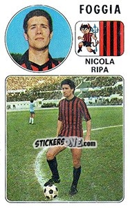 Sticker Nicola Ripa - Calciatori 1976-1977 n. 78 - Panini