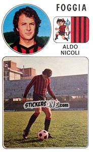 Sticker Aldo Nicoli - Calciatori 1976-1977 n. 84 - Panini