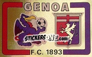 Sticker Scudetto - Calciatori 1976-1977 n. 86 - Panini
