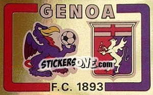 Sticker Scudetto - Calciatori 1976-1977 - Panini