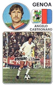 Sticker Angelo Castronaro - Calciatori 1976-1977 - Panini