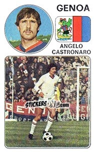 Sticker Angelo Castronaro - Calciatori 1976-1977 n. 89 - Panini