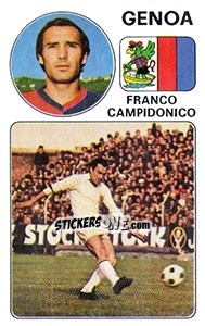 Sticker Franco Campidonico - Calciatori 1976-1977 n. 90 - Panini