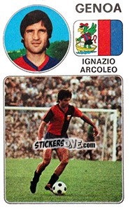 Sticker Ignazio Arcoleo - Calciatori 1976-1977 n. 93 - Panini