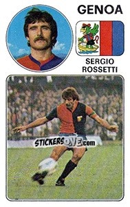 Sticker Sergio Rossetti - Calciatori 1976-1977 - Panini