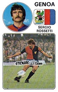 Sticker Sergio Rossetti - Calciatori 1976-1977 n. 99 - Panini