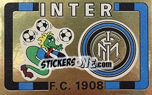 Sticker Scudetto - Calciatori 1976-1977 n. 103 - Panini