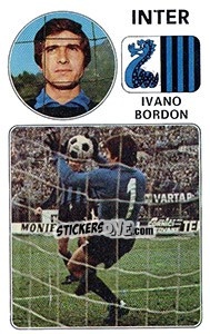 Sticker Ivano Bordon - Calciatori 1976-1977 n. 104 - Panini