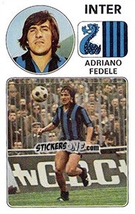 Sticker Adriano Fedele - Calciatori 1976-1977 n. 106 - Panini