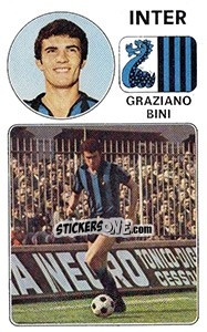 Sticker Graziano Bini